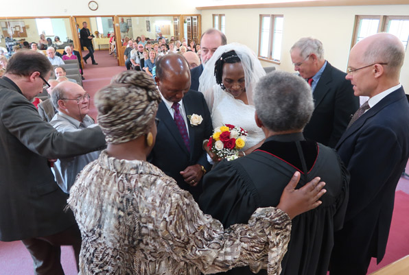 Pastors Praying Blessings
